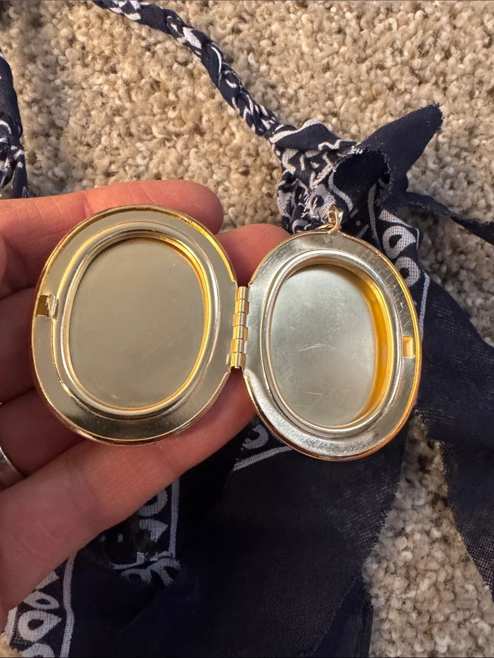 Anthropologie lightweight gold
